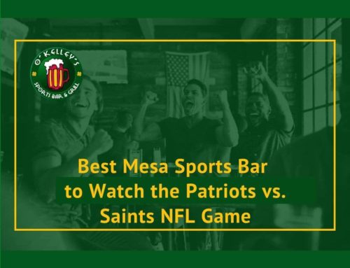 Best Mesa Sports Bar to Watch the Patriots vs. Saints NFL Game